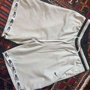 Nike Light Gray Sports Shorts